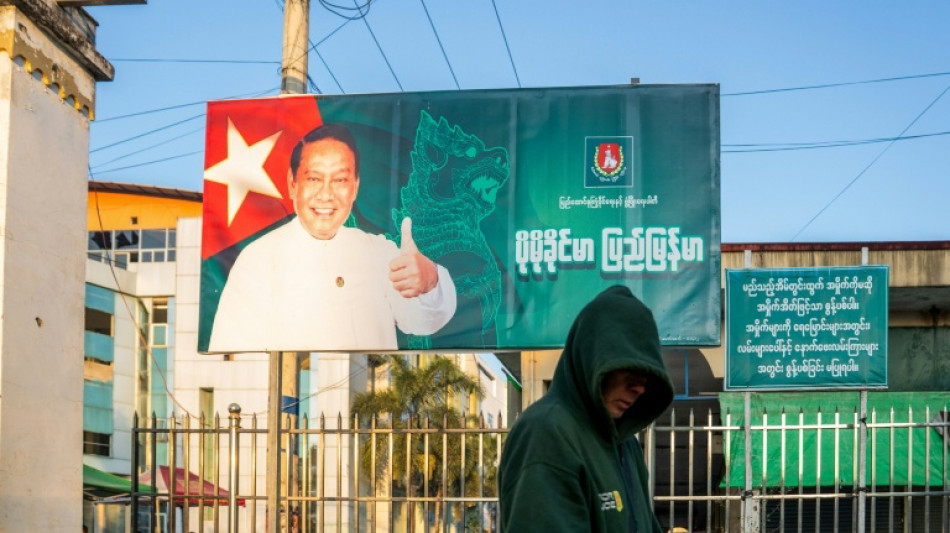 Myanmar junta stages election after five years of civil war