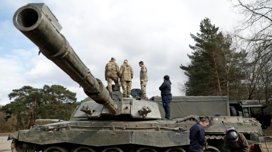 London k&uuml;ndigt Lieferung von Challenger-Kampfpanzern an die Ukraine an