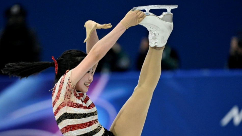Nakai leads Sakamoto in Olympics after women's short programme