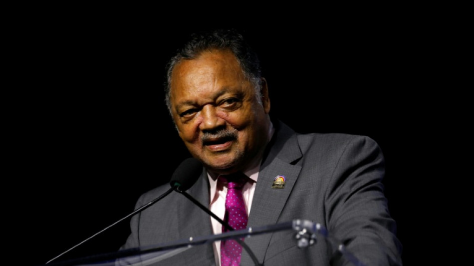 D&eacute;c&egrave;s du pasteur noir et militant des droits civiques am&eacute;ricain Jesse Jackson