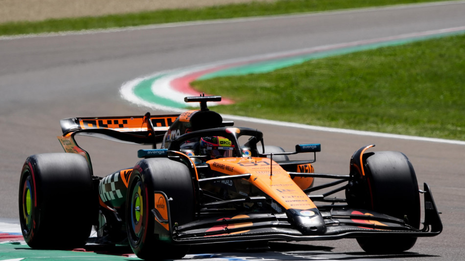F1: Imola, pole position di Piastri con la McLaren