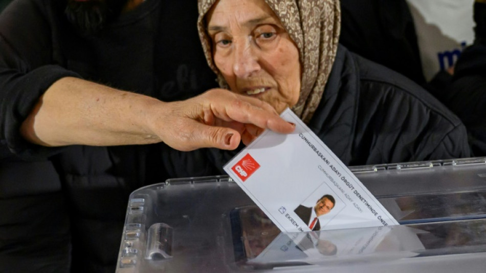 15 Millionen T&uuml;rken nehmen an Pr&auml;sidentschaftsvorwahl von Imamoglus CHP teil