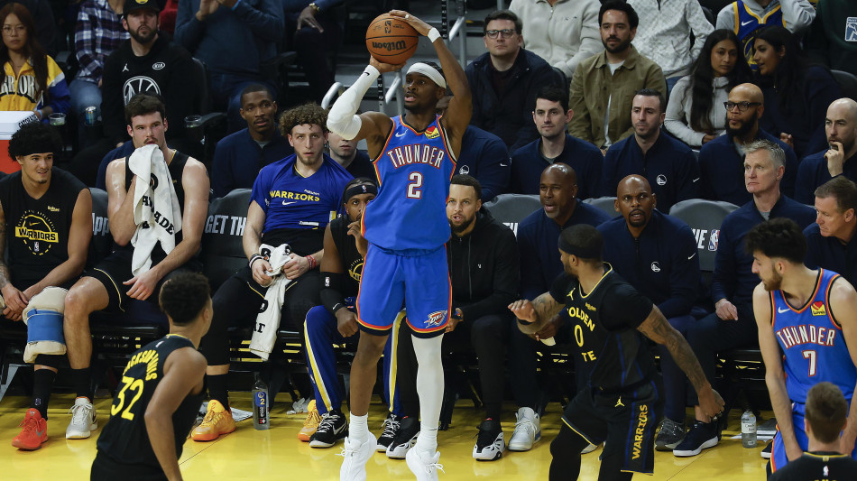 Nba: Oklahoma si riprende, Boston batte gli Hawks