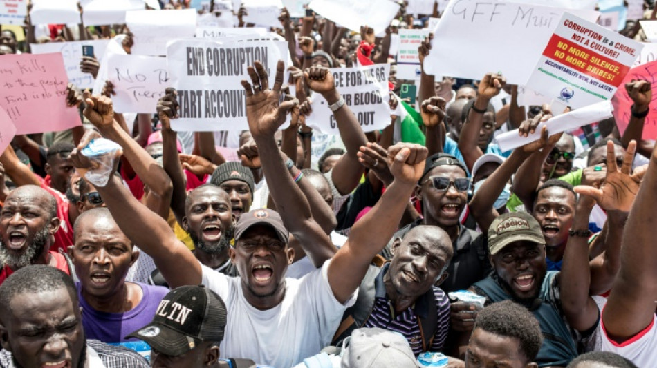 Gambians protest corruption following recent scandals
