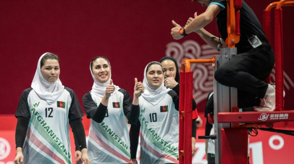 'Follow your dreams' say Afghan women's volleyball team