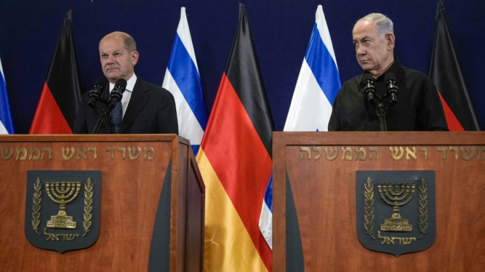 Scholz in Tel Aviv: Sicherheit Israels ist "deutsche Staatsr&auml;son"