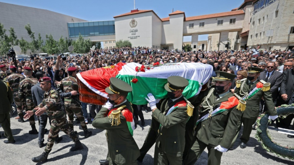 Tausende Pal&auml;stinenser erweisen get&ouml;teter Al-Dschasira-Reporterin letzte Ehre