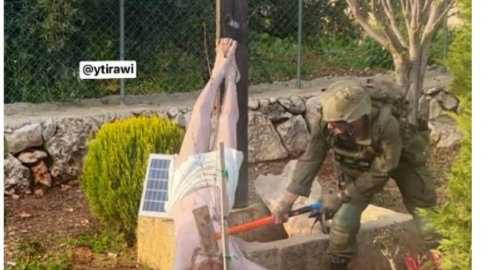 Soldato Idf distrugge statua Ges&ugrave; in Libano, 'prenderemo provvedimenti'