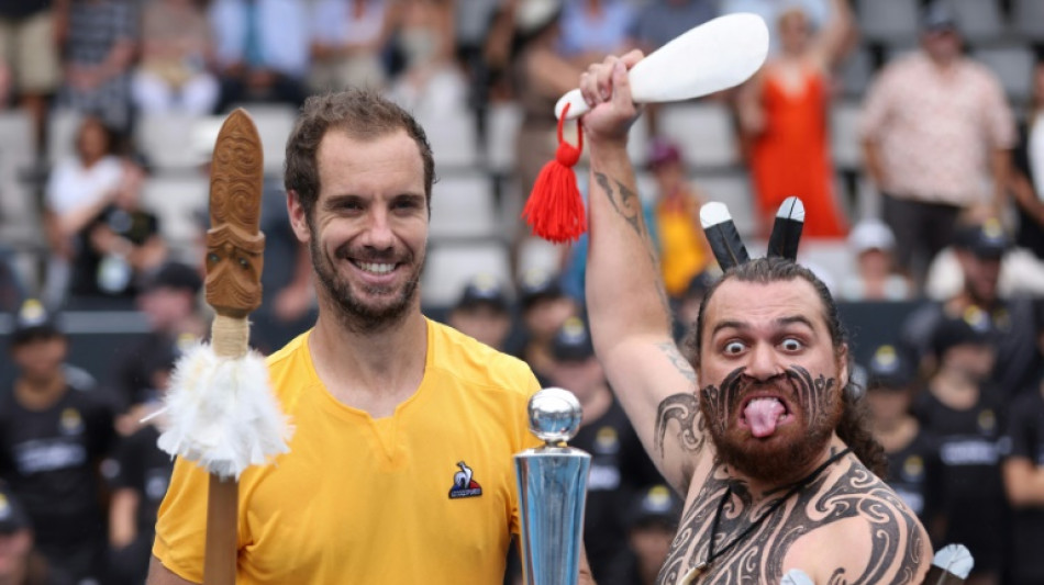 Tennis: Richard, toujours coeur de lion, gagne &agrave; Auckland