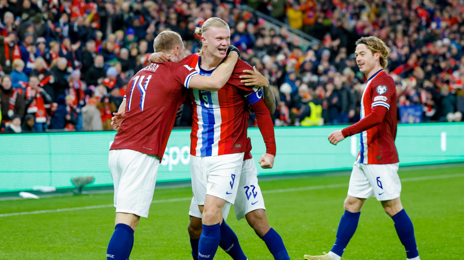 Haaland, sento la responsabilit&agrave; di portare Norvegia ai Mondiali