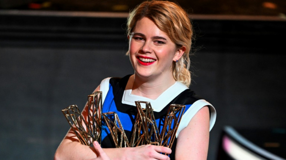 Zaho de Sagazan puissance quatre et rap en majesté aux Victoires