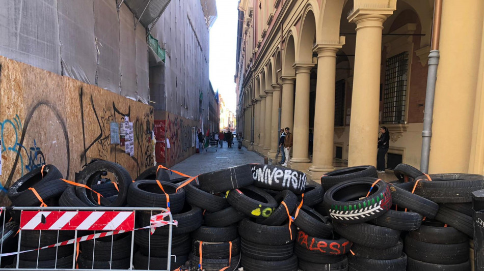 A Bologna bloccato il rettorato dell'Universit&agrave;