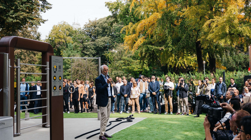 Malag&ograve;, nuova isola Technogym Outdoor progetto innovativo