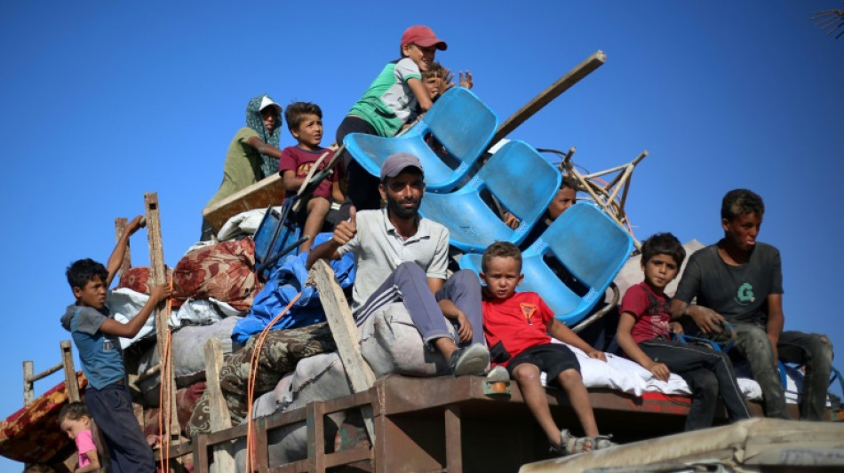 Les Palestiniens fuient en nombre Gaza-ville, cible d'une offensive isra&eacute;lienne meurtri&egrave;re