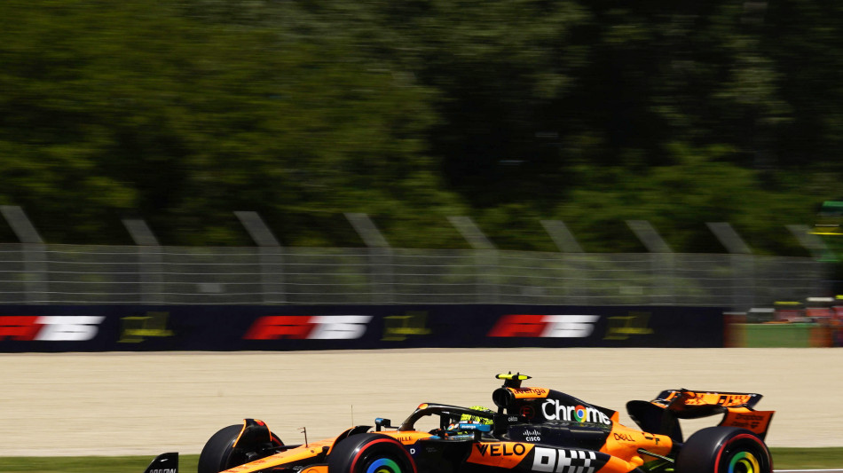 F1: McLaren davanti anche in seconde libere a Imola, Leclerc 6/o