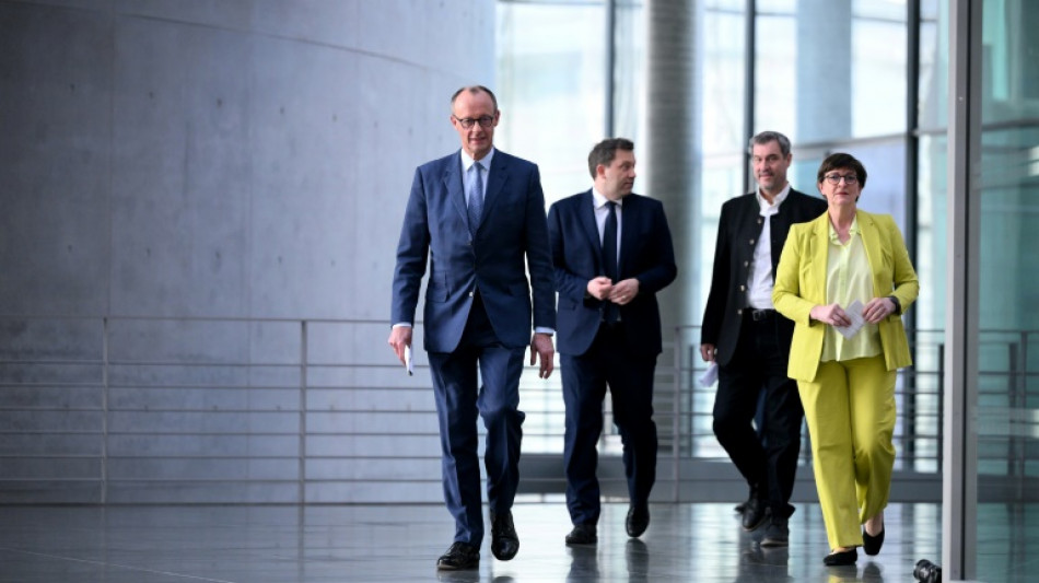 Union und SPD einigen sich auf Koalitionsvertrag - Vorstellung am Nachmittag
