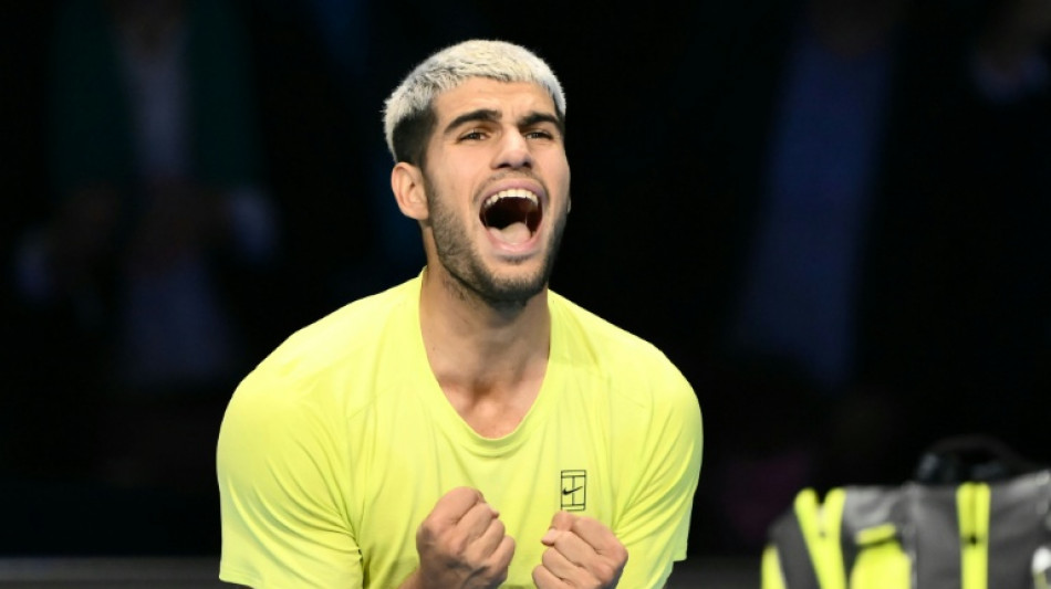Alcaraz to end year as world number one after seeing off Musetti at ATP Finals