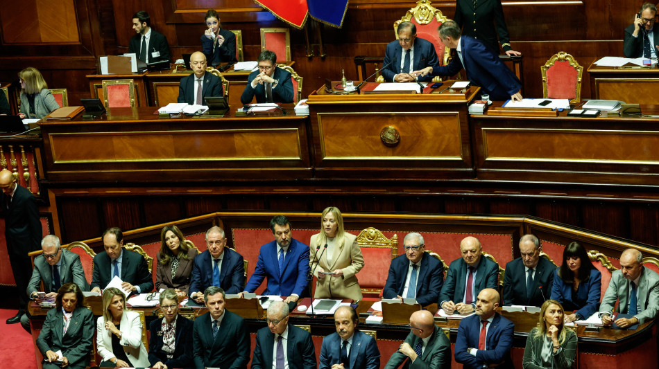 Meloni, pronti a partecipare alla Forza per stabilizzare Gaza