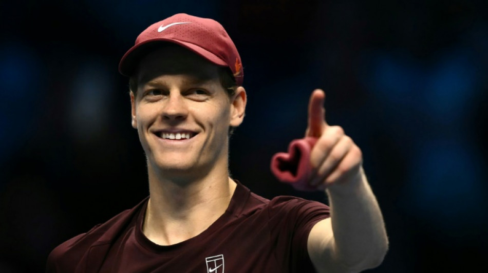 Sinner dominates injury-hit Auger-Aliassime in ATP Finals opener