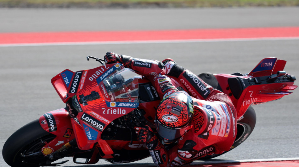 MotoGp: Giappone, Bagnaia il pi&ugrave; veloce nelle prime libere