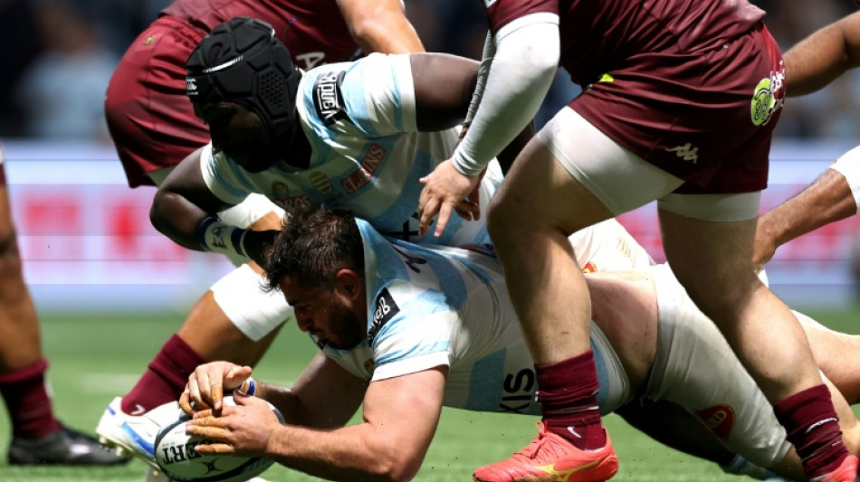 Top 14: le Racing 92 gagne enfin à l'Arena, face à l'UBB