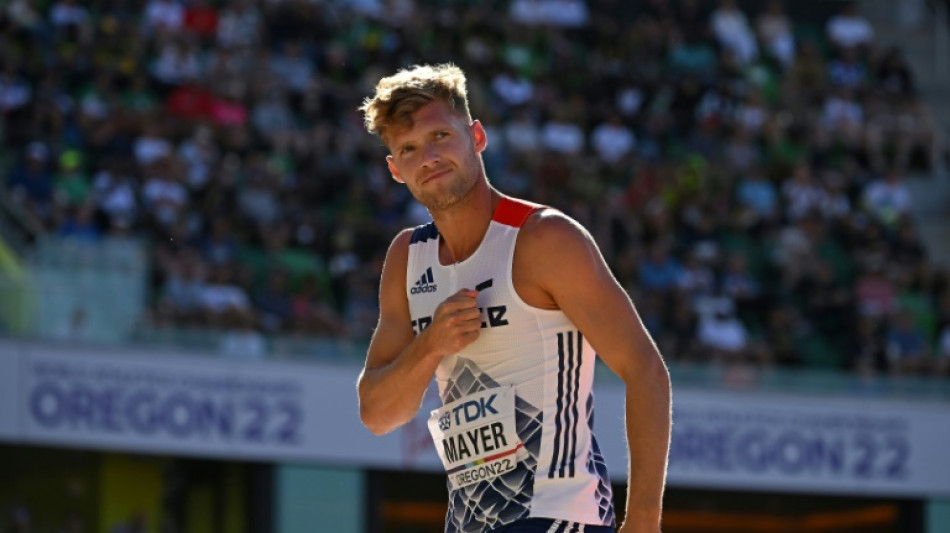 Euro d'athl&eacute;tisme: Kevin Mayer abandonne le d&eacute;cathlon apr&egrave;s la premi&egrave;re &eacute;preuve