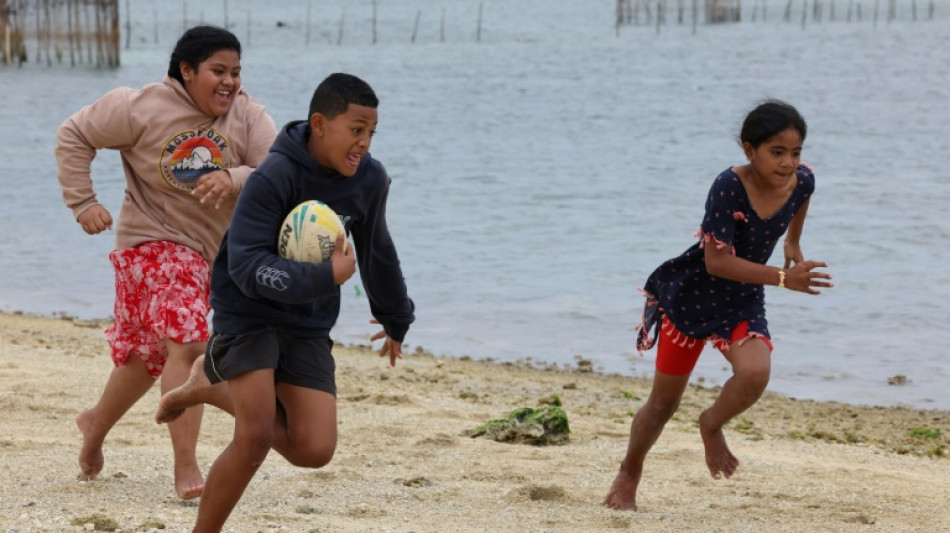 Young Tongans dream of the rugby meal ticket