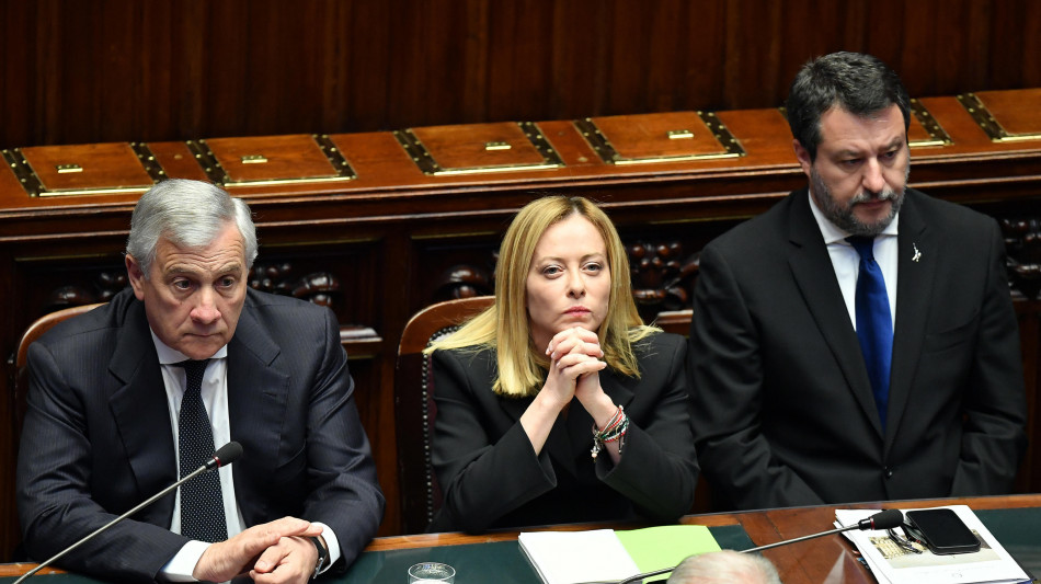 Incontro a Palazzo Chigi fra Meloni, Salvini e Tajani