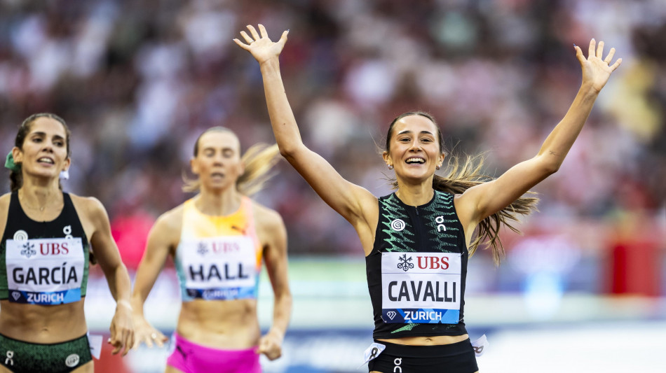 Atletica: Cavalli vince i 1500 a Zurigo, Dos Santos record del mondo nei 400hs