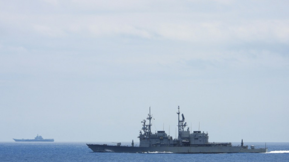 Taiwan says Chinese warplanes join carrier in Pacific drills