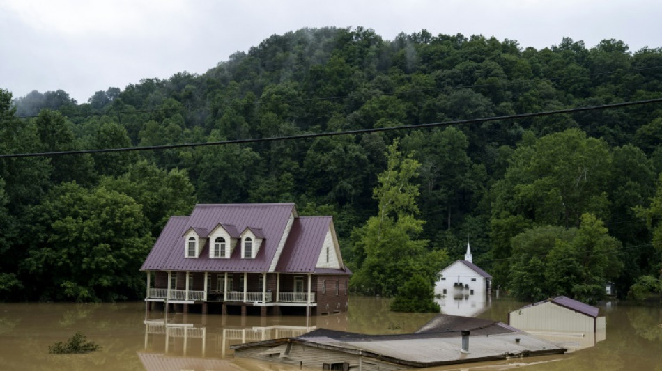 Mindestens 25 Tote durch &Uuml;berschwemmungen in Kentucky