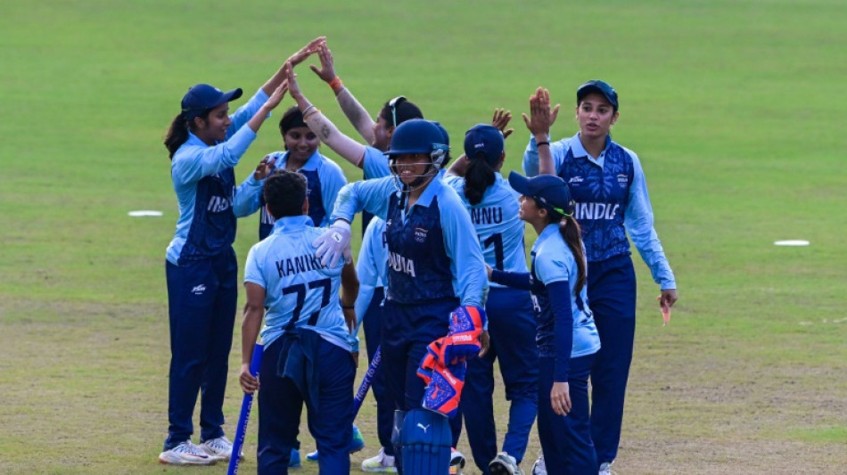 India's women strike cricket gold on debut at Asian Games