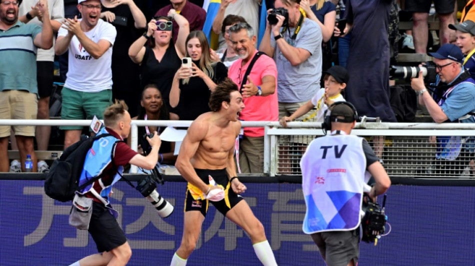 Athlétisme: le perchiste Armand Duplantis porte son record du monde à 6,28 m
