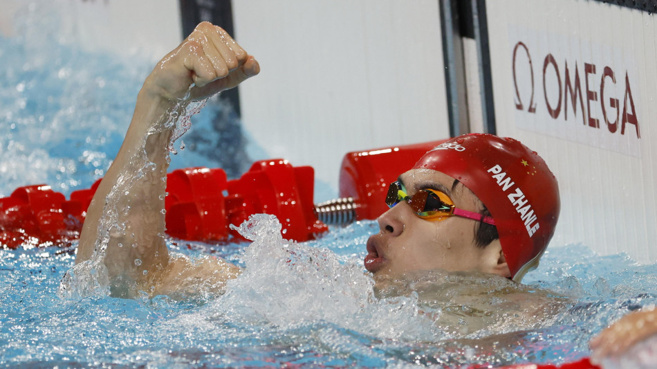 ANSA/Parigi:primo record nuoto &egrave; cinese,'umanamente impossibile'