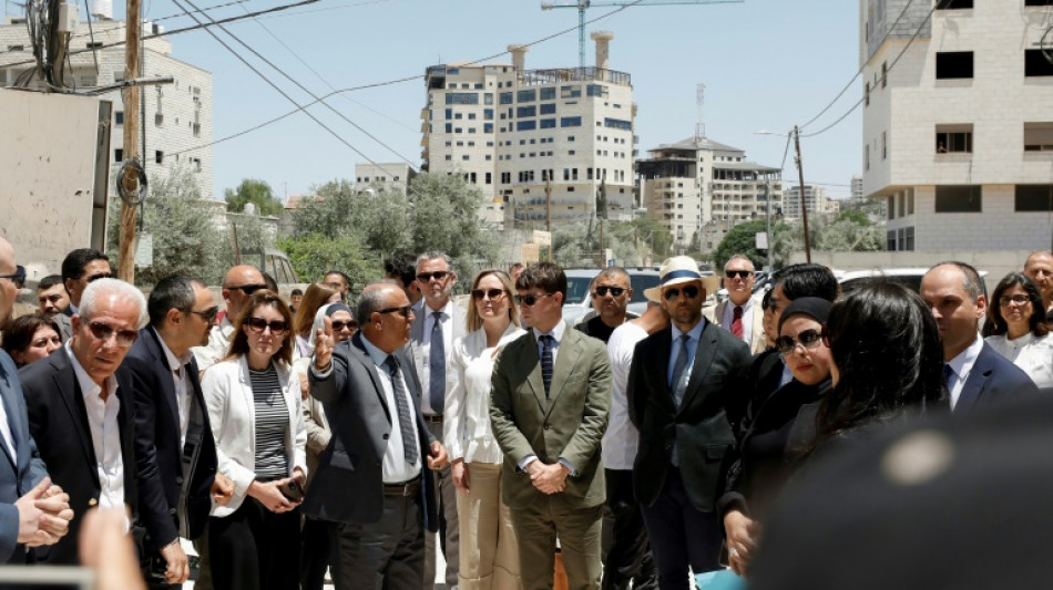 Israelische Soldaten schießen im Westjordanland in Richtung von Diplomaten-Gruppe