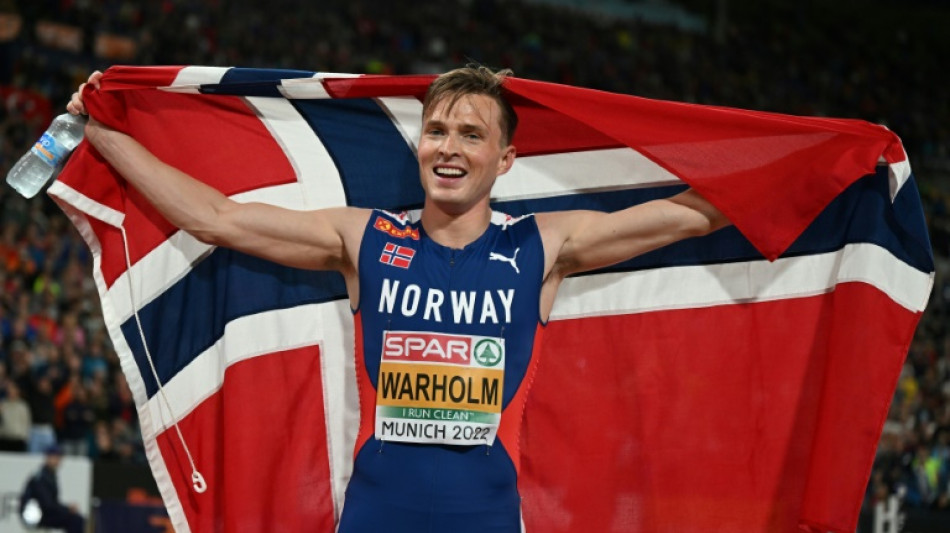 Euro d'athl&eacute;tisme: Warholm retrouve sa couronne