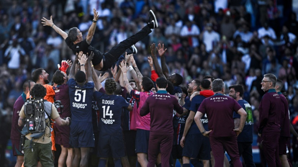Ligue 1: le PSG empoche un 13e titre avant son printemps européen