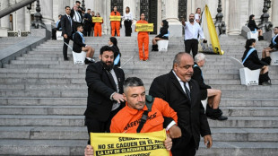 Ativistas do Greenpeace s&atilde;o detidos ao protestar contra reforma da lei dos glaciares