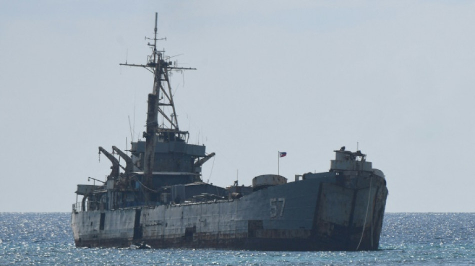 China demands Philippines remove grounded ship from disputed waters