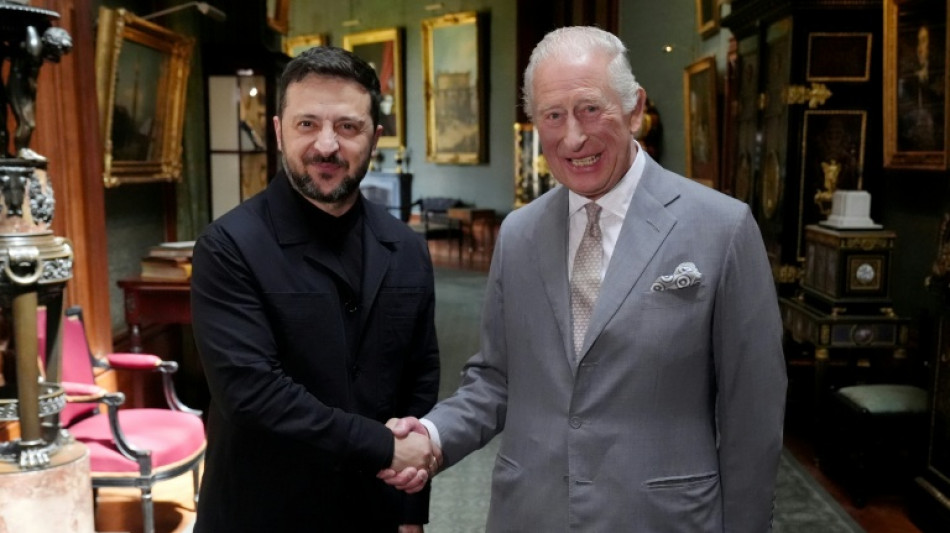 Selenskyj zu Besuch bei König Charles III.