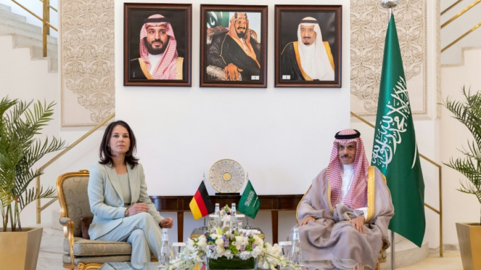 Baerbock besucht Saudi-Arabien und Jordanien - Ruf nach Zweistaatenl&ouml;sung