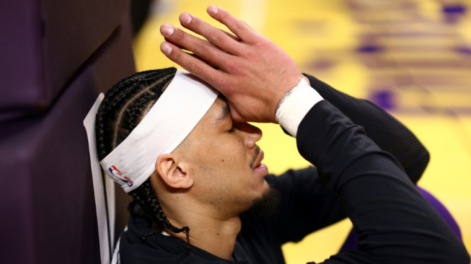 Hayes, do Lakers, &eacute; suspenso por empurrar mascote do Washington Wizards