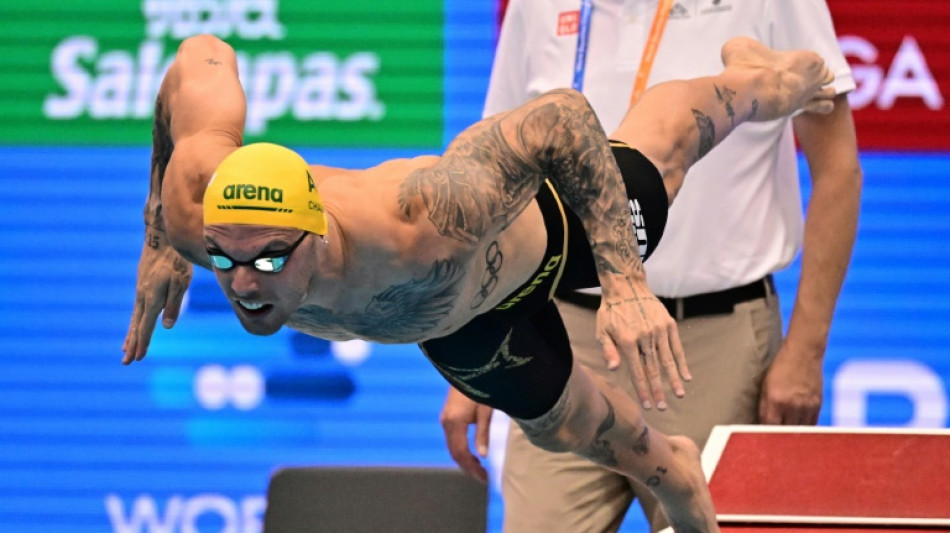 Chalmers takes heart from Popovici flop at world championships