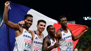 Euro d'athl&eacute;tisme: la France m&eacute;daill&eacute;e de bronze du relais 4x400 m hommes