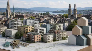 Z&uuml;rich kaufte in vier Jahren 47 Liegenschaften mit 527 Wohnungen