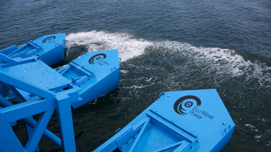 New wave: Sea power turned into energy at Los Angeles port