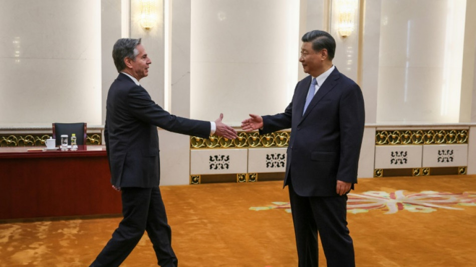 Presidente chin&ecirc;s celebra 'avan&ccedil;os' com EUA durante visita de Blinken