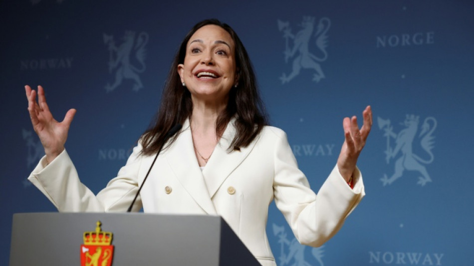 Lo que se sabe de la salida de la nobel Machado de Venezuela