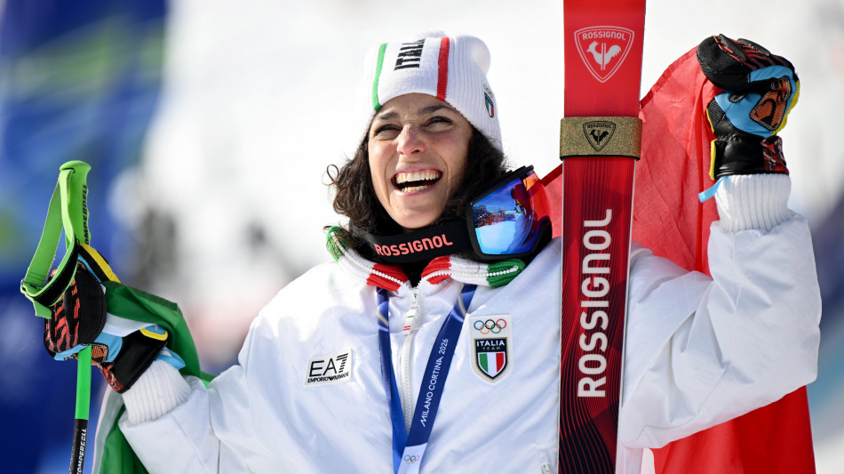 Milano Cortina: Compagnoni e Isolde Kostner 'Brignone talento puro'