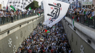 Multitudinaria protesta en Marruecos contra la "masacre" de palestinos en Gaza